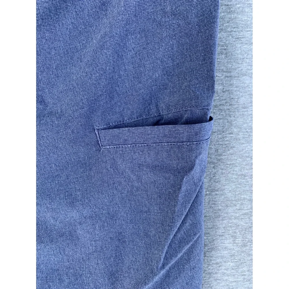 Orvis Mens Tech Performance Stretch Shorts Blue Size 40 Hiking Fishing